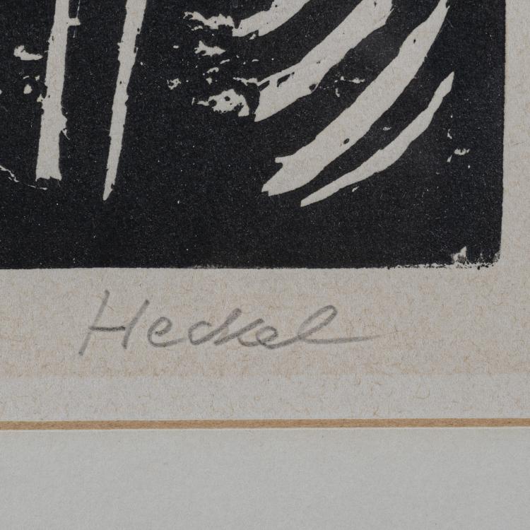 Bild 1 zu Objekt, Ohne Titel (Mann), um 1965, Erich Heckel, 160B 241