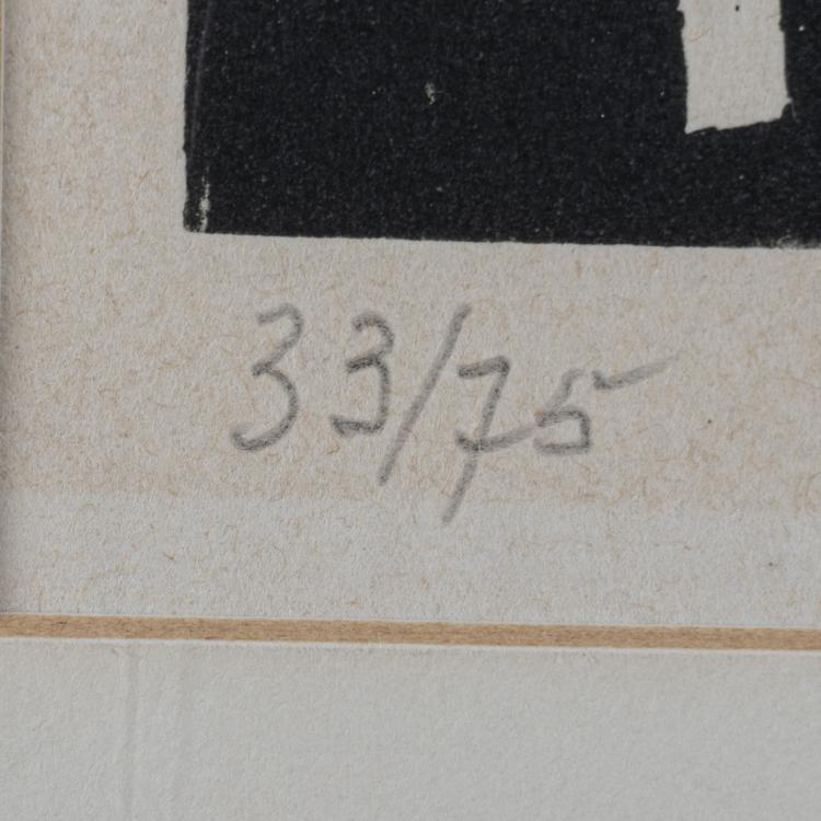 Bild 2 zu Objekt, Ohne Titel (Mann), um 1965, Erich Heckel, 160B 241