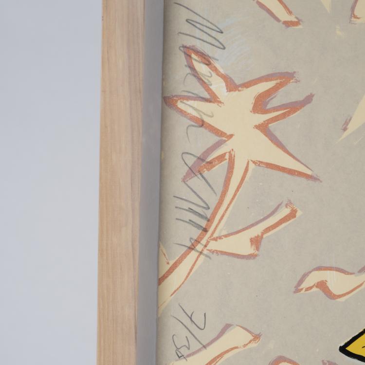 Bild 3 zu Objekt, 2 sheets untitled (Mary Long and Dog), 1993/1994, Moritz Goetze, 160B 415