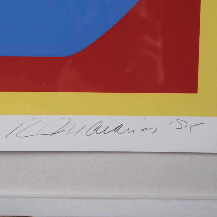Bild 1 zu Objekt, 'Heliotherapy Love', 1995, Robert Indiana, printed by Brand X Editions, New York, published by Donald J. Christal, Los Angeles, 160B 426