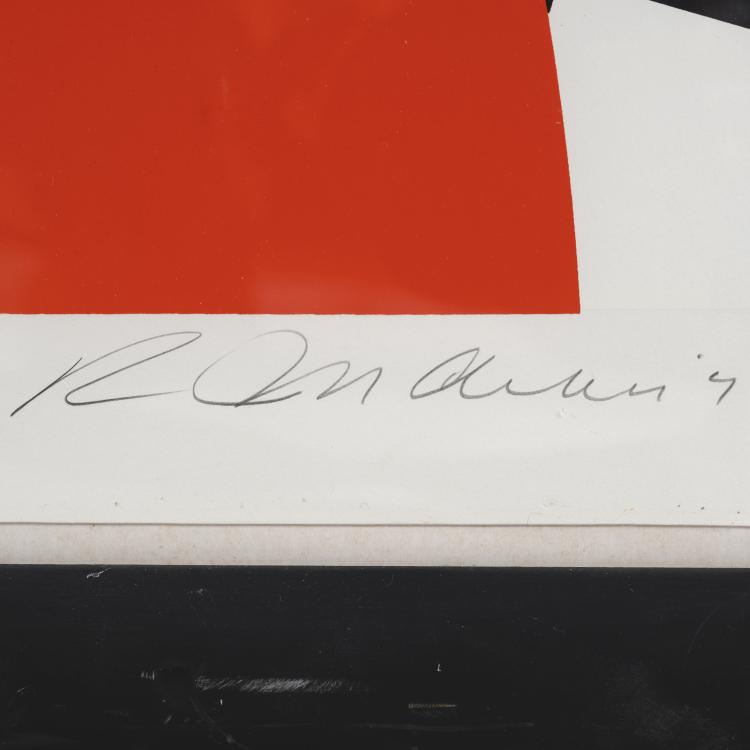 Bild 1 zu Objekt, 'The Hartley-Elegies: the Berlin-Series, KvF IV', 1990, Robert Indiana, 160B 338