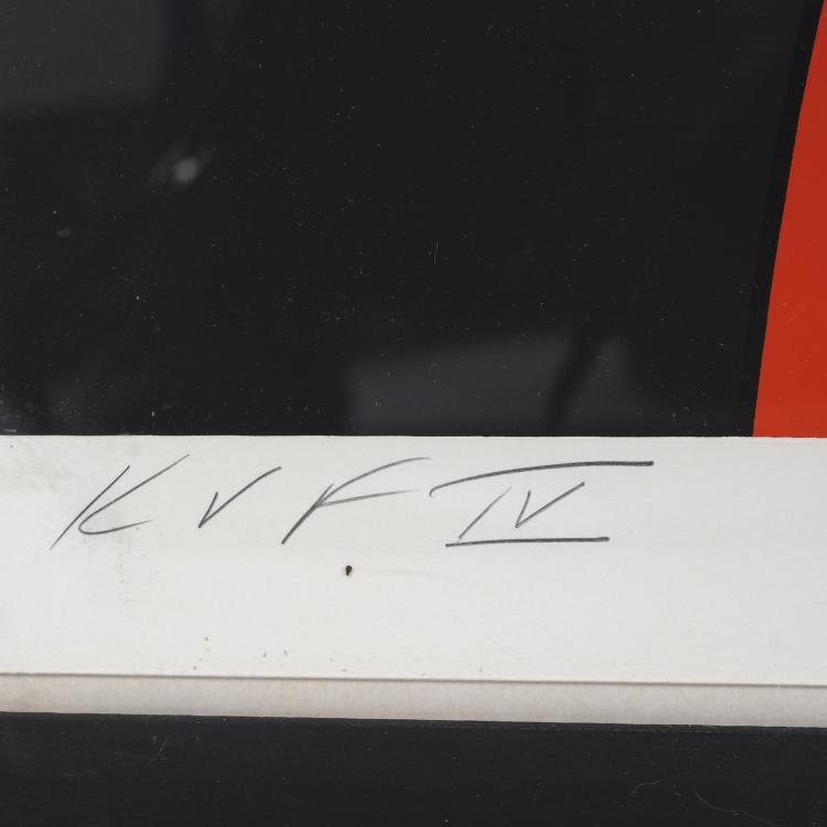 Bild 2 zu Objekt, 'The Hartley-Elegies: the Berlin-Series, KvF IV', 1990, Robert Indiana, 160B 338