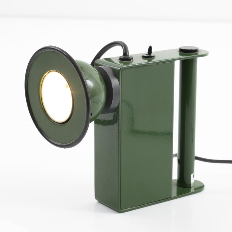 Hauptbild zu Objekt, 'Minibox' table light, 1983, Gae Aulenti,Piero Castiglioni, Stilnovo, Mailand, 158A 290