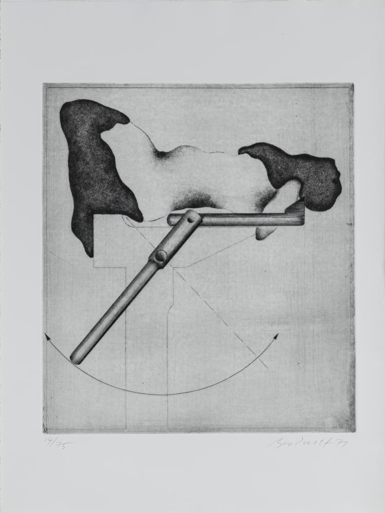 Bild 2 zu Objekt, Mappe mit 10 original Graphiken erschienen zur Art 2'71 Basel im Verlag Galerie Regio L&ouml;rrach, Juni 1971, Verlag Galerie Regio L&ouml;rrach, 160B 284