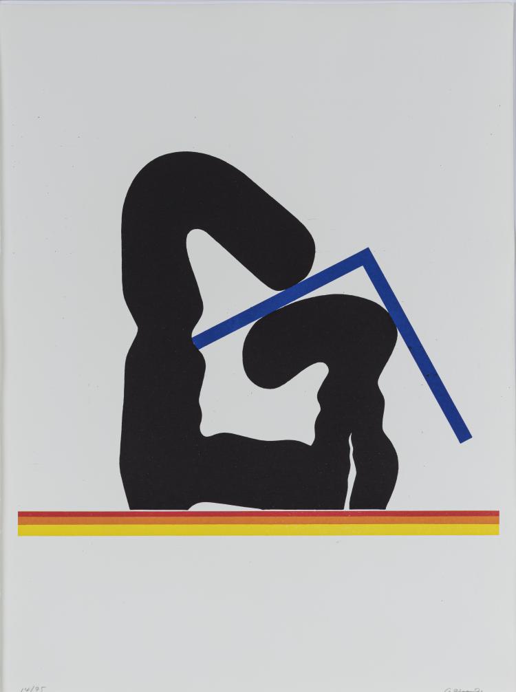 Bild 3 zu Objekt, Mappe mit 10 original Graphiken erschienen zur Art 2'71 Basel im Verlag Galerie Regio L&ouml;rrach, Juni 1971, Verlag Galerie Regio L&ouml;rrach, 160B 284