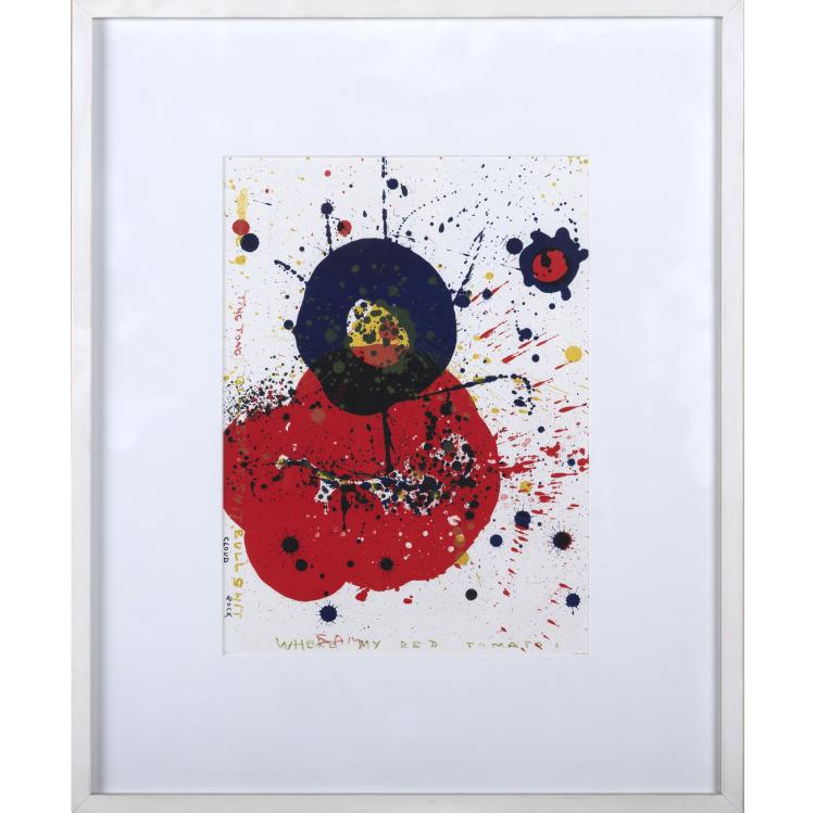 Hauptbild zu Objekt, 'Cloud Rock' aus 'One Cent Life', 1964, Sam Francis, 160B 174