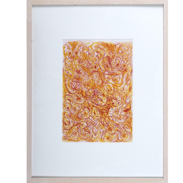 Hauptbild zu Objekt, Untitled from 'One Cent Life', 1964, Pierre Alechinsky, 160B 171