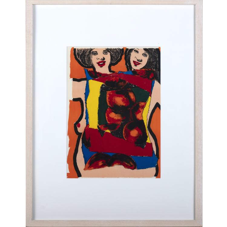 Hauptbild zu Objekt, Untitled from 'One Cent Life', 1964, Alfred Leslie, 160B 194