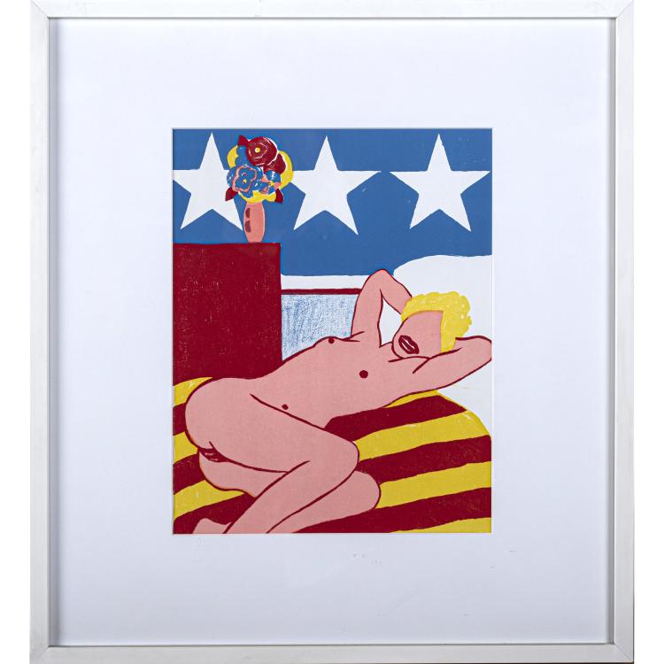 Hauptbild zu Objekt, Ohne Titel aus 'One Cent Life', 1964, Tom Wesselmann, 160B 193