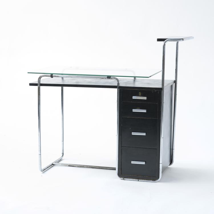 Hauptbild zu Objekt, Desk, 1930/31, Bruno Weill, Thonet Mundus, Tschechoslowakei, 158B 353