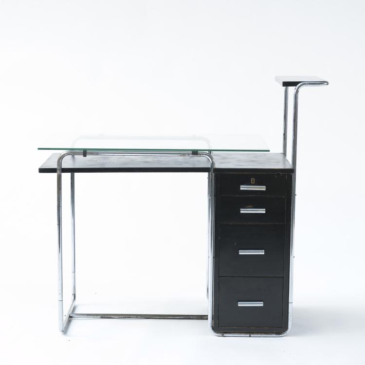 Bild 1 zu Objekt, Desk, 1930/31, Bruno Weill, Thonet Mundus, Tschechoslowakei, 158B 353