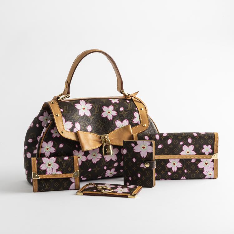 Bild 1 zu Objekt, Vier Kleinlederaccessoires 'Cherry Blossom', 2003, Louis Vuitton,Takashi Murakami, Vuitton, Louis, Paris, 160E 819