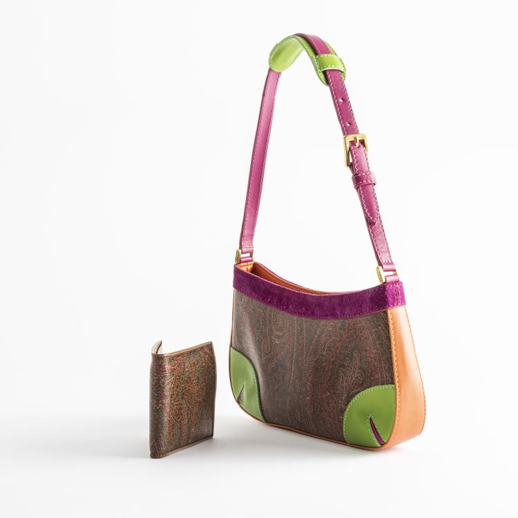 Bild 1 zu Objekt, Handbag and wallet with a paisley pattern, Etro, Mailand, 160E 833