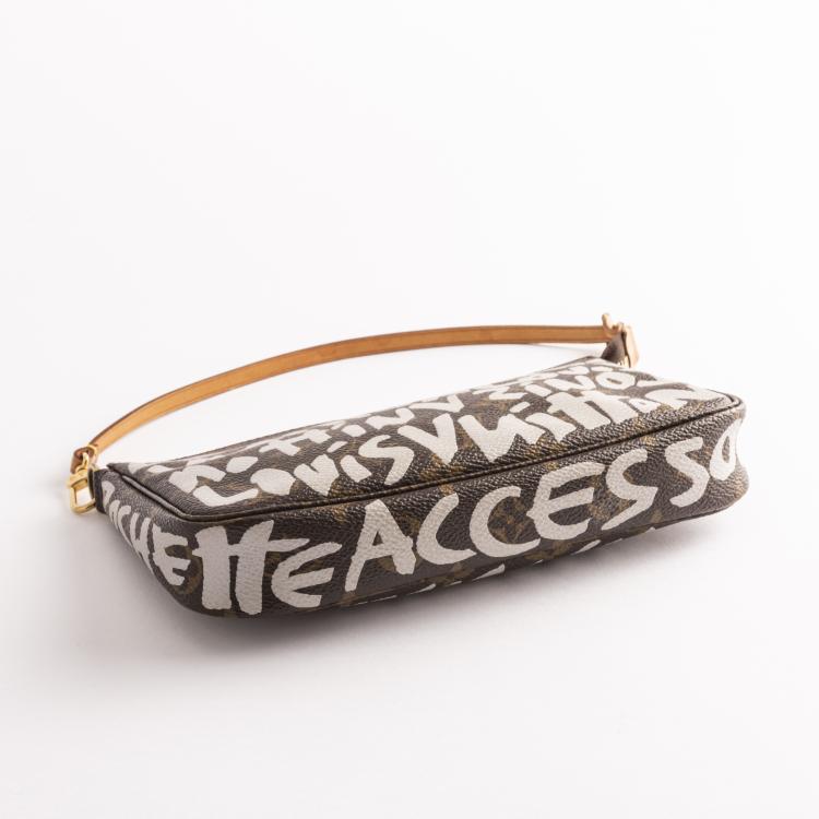 Bild 1 zu Objekt, 'Pochette Accessoires Graffiti' handbag, 2001, Louis Vuitton,Stephen Sprouse, Vuitton, Louis, Paris, 160E 812