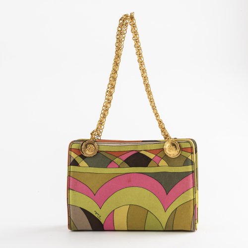 Handbag with color fields