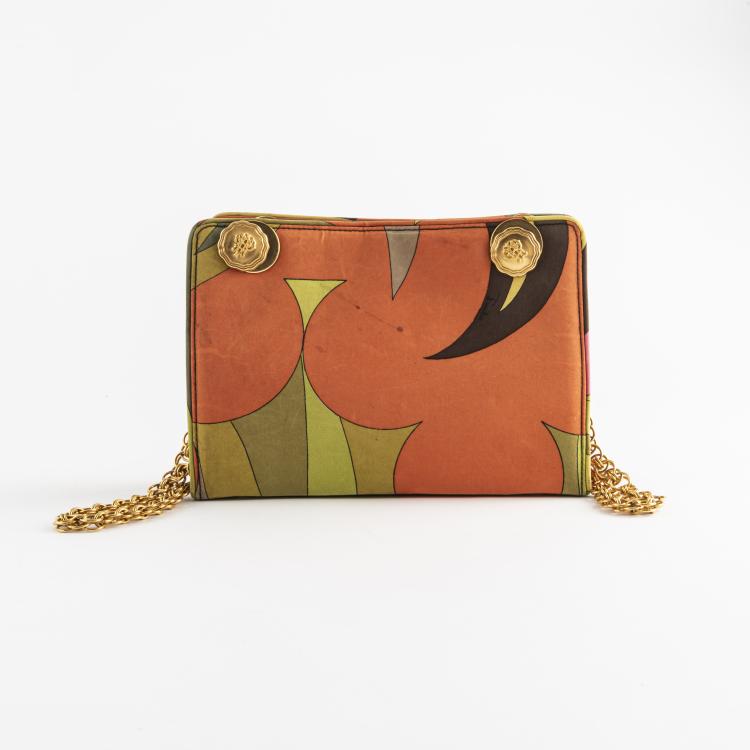 Bild 1 zu Objekt, Handtasche mit Farbfeldern, Pucci, Emilio, Florenz, 160E 843