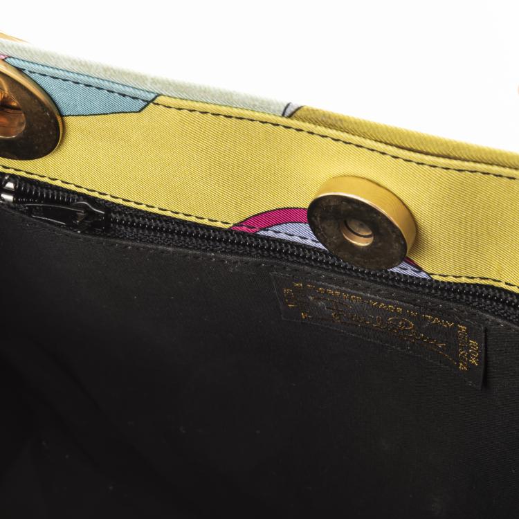 Bild 2 zu Objekt, Handtasche mit Farbfeldern, Pucci, Emilio, Florenz, 160E 844