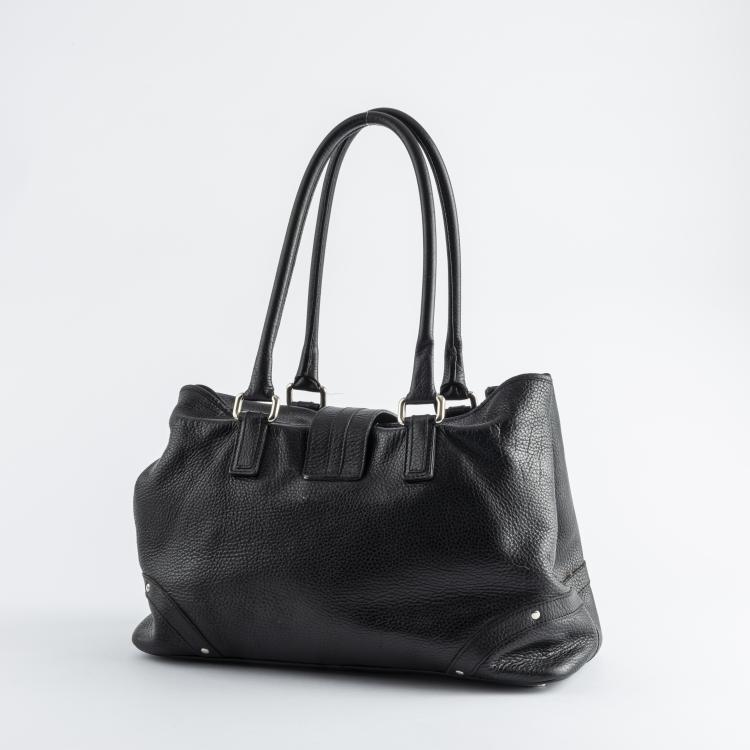 Bild 1 zu Objekt, Handbag with black leather, Burberry, London, 160E 829