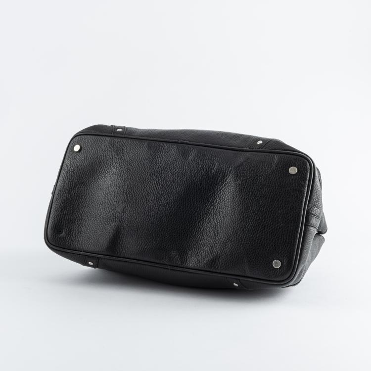 Bild 2 zu Objekt, Handbag with black leather, Burberry, London, 160E 829