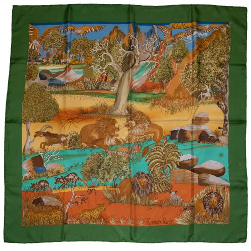 'Nuba Mountain' scarf, 1997