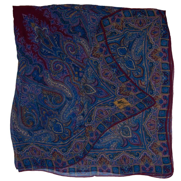 Hauptbild zu Objekt, Schal mit Paisleymuster, Etro, Mailand, 160E 834