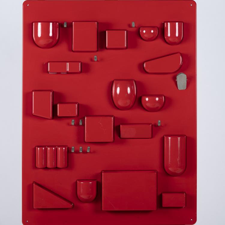 Hauptbild zu Objekt, Wall shelf 'Uten.Silo I', 1969, Doroth&eacute;e Becker, Design M, Ingo Maurer, M&uuml;nchen oder Vitra, Weil am Rhein, 160B 283