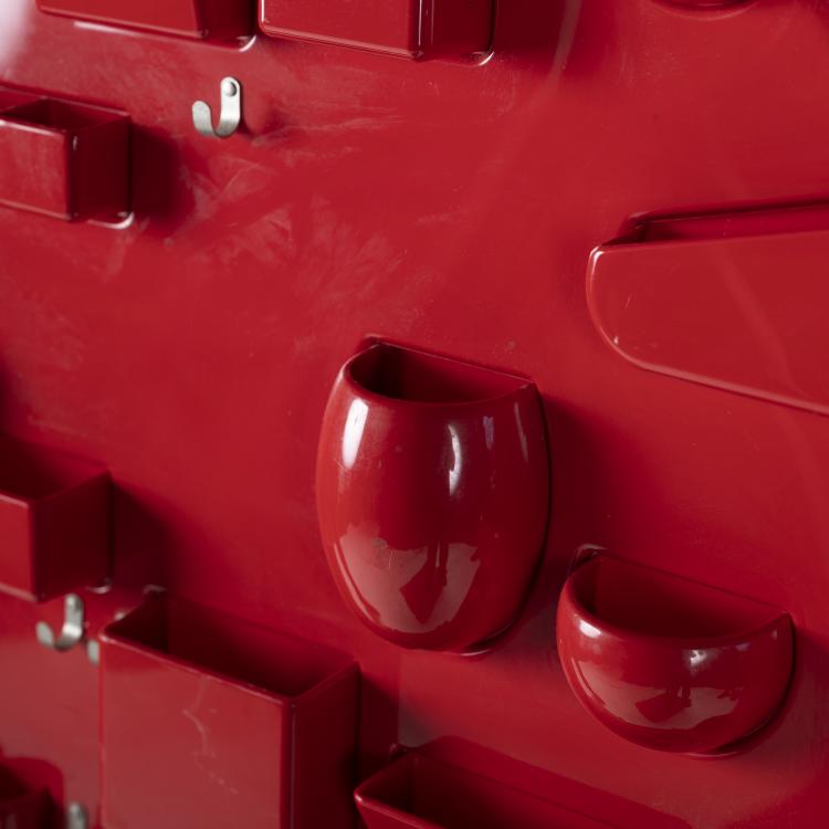 Bild 1 zu Objekt, Wall shelf 'Uten.Silo I', 1969, Doroth&eacute;e Becker, Design M, Ingo Maurer, M&uuml;nchen oder Vitra, Weil am Rhein, 160B 283