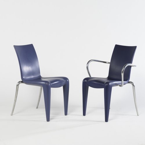 2 'Louis XX' chairs, 1991