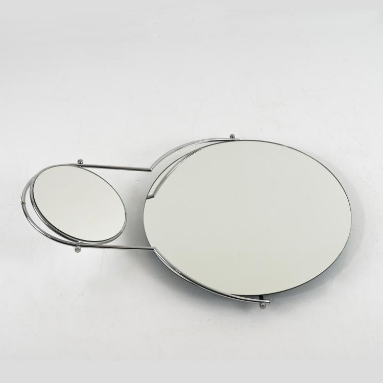 Hauptbild zu Objekt, Bathroom mirror, 1990s, Eileen Gray (after), Italien (zugeschrieben), 160B 387