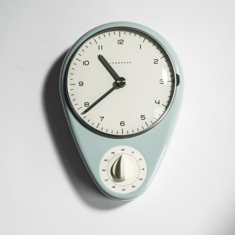 Hauptbild zu Objekt, Kitchen clock, 1956/57, Max Bill, Junghans AG, Schramberg, 158B 466