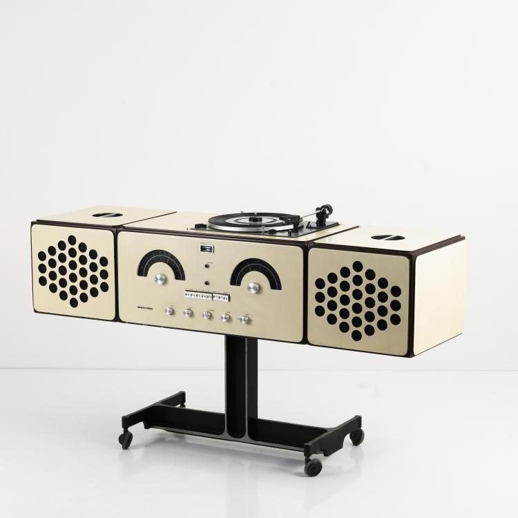 Hauptbild zu Objekt, 'RR-126' stereo system, 1965, Achille Castiglioni, Brionvega, Mailand, 160A 94