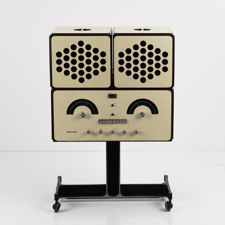 Bild 1 zu Objekt, 'RR-126' stereo system, 1965, Achille Castiglioni, Brionvega, Mailand, 160A 94