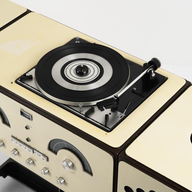 Bild 4 zu Objekt, 'RR-126' stereo system, 1965, Achille Castiglioni, Brionvega, Mailand, 160A 94