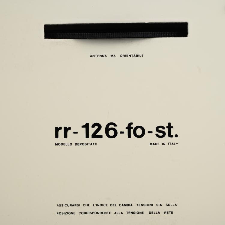 Bild 5 zu Objekt, 'RR-126' stereo system, 1965, Achille Castiglioni, Brionvega, Mailand, 160A 94