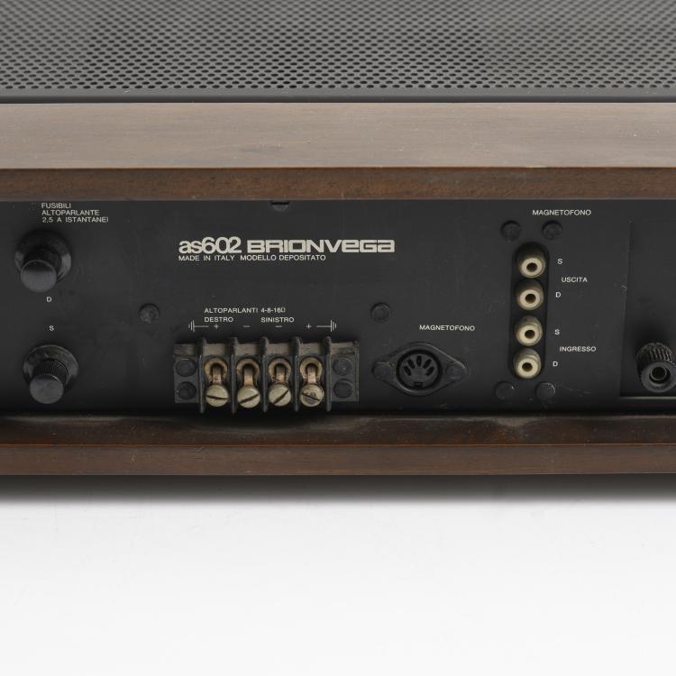 Bild 2 zu Objekt, Plattenspieler 'gd 803', Tuner 'as 602' und zwei Lautsprechern 'da 903', 1967, Achille Castiglioni,Pier Giacomo Castiglioni, Brionvega, Mailand, 160A 96