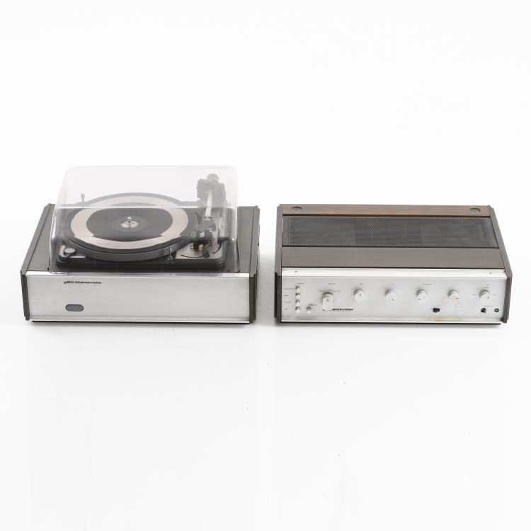 Bild 6 zu Objekt, Plattenspieler 'gd 803', Tuner 'as 602' und zwei Lautsprechern 'da 903', 1967, Achille Castiglioni,Pier Giacomo Castiglioni, Brionvega, Mailand, 160A 96