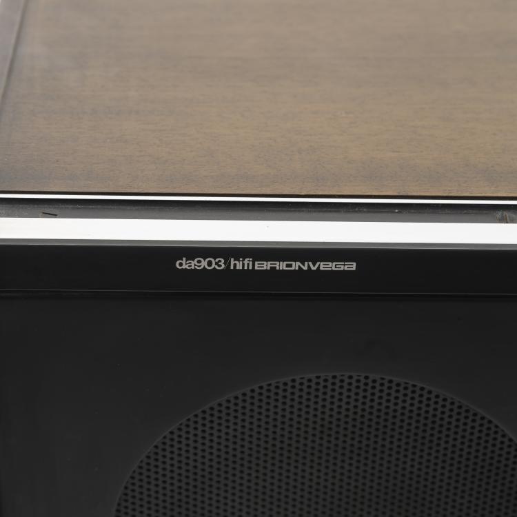 Bild 8 zu Objekt, Plattenspieler 'gd 803', Tuner 'as 602' und zwei Lautsprechern 'da 903', 1967, Achille Castiglioni,Pier Giacomo Castiglioni, Brionvega, Mailand, 160A 96
