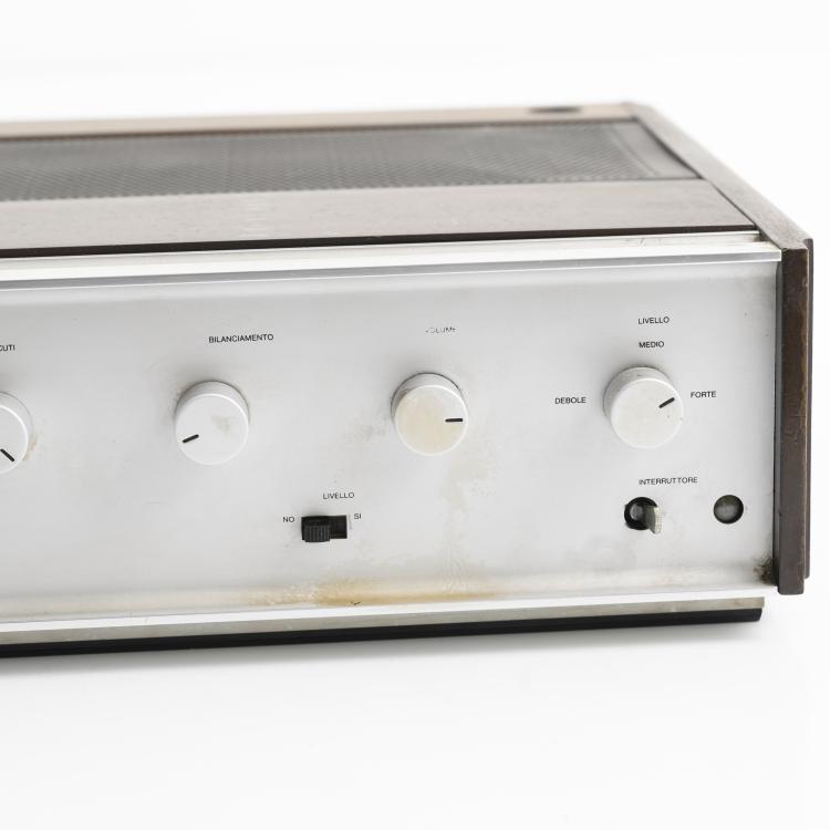 Bild 11 zu Objekt, Plattenspieler 'gd 803', Tuner 'as 602' und zwei Lautsprechern 'da 903', 1967, Achille Castiglioni,Pier Giacomo Castiglioni, Brionvega, Mailand, 160A 96
