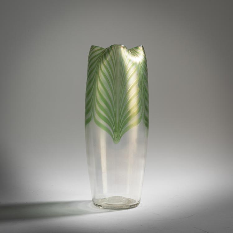 Hauptbild zu Objekt, Vase, um 1900, Poschinger, Ferdinand von, Buchenau, 159B 327