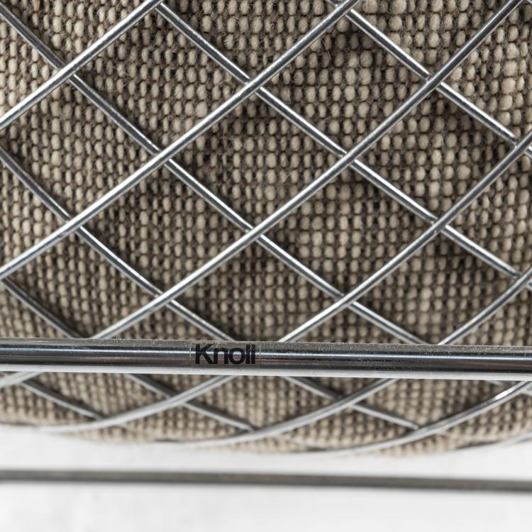 Bild 4 zu Objekt, Sessel 'Bird chair' mit Ottoman, 1950, Harry Bertoia, Knoll International, New York, 161C 504