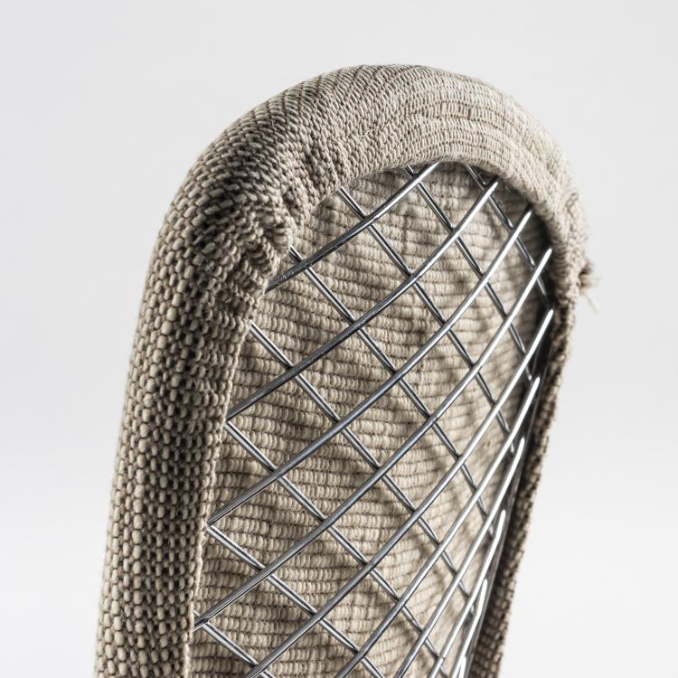 Bild 5 zu Objekt, Sessel 'Bird chair' mit Ottoman, 1950, Harry Bertoia, Knoll International, New York, 161C 504