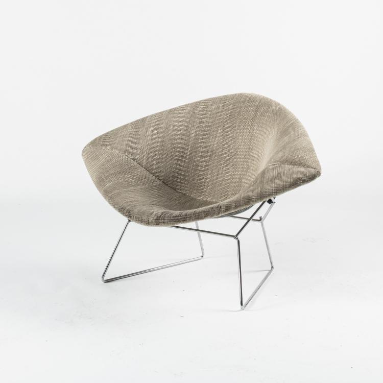 Hauptbild zu Objekt, Sessel 'Diamond chair' - '422', 1952, Harry Bertoia, Knoll International, New York, 161C 506
