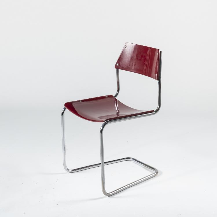 Bild 1 zu Objekt, 6 armchairs, 1950s, Mauser-Werke, Waldeck, 158B 393