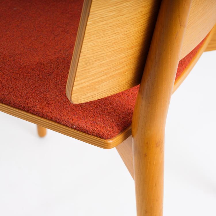 Bild 1 zu Objekt, Vier St&uuml;hle 'Oak' - 'S-049', 1999, Jonas Lindvall, Skandiform, Vinsl&ouml;v, 158B 567