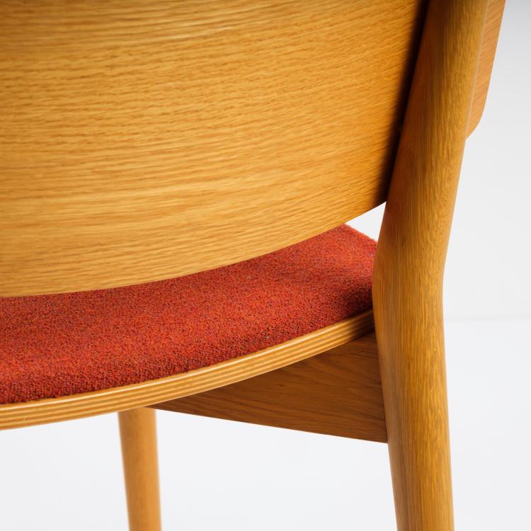 Bild 3 zu Objekt, Vier St&uuml;hle 'Oak' - 'S-049', 1999, Jonas Lindvall, Skandiform, Vinsl&ouml;v, 158B 567