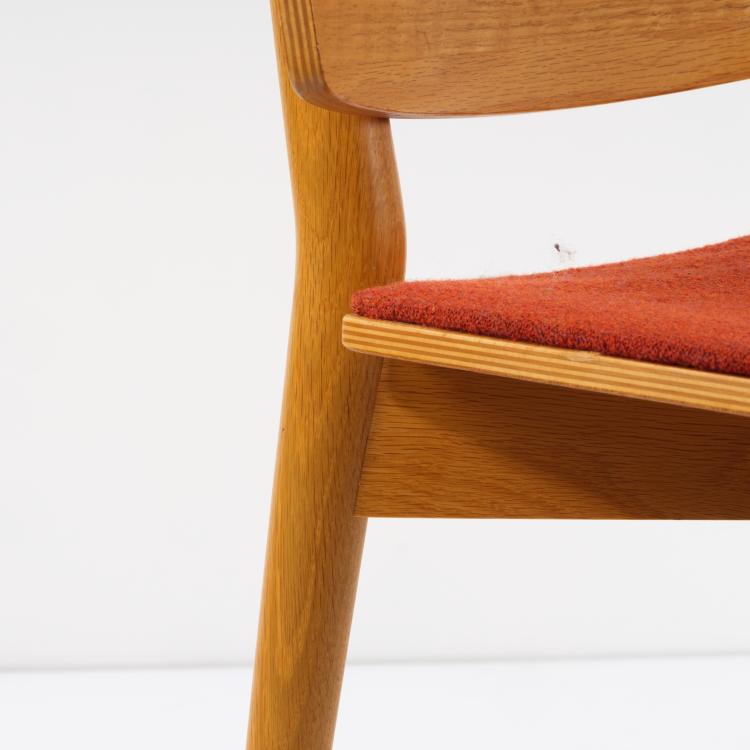 Bild 5 zu Objekt, Vier St&uuml;hle 'Oak' - 'S-049', 1999, Jonas Lindvall, Skandiform, Vinsl&ouml;v, 158B 567