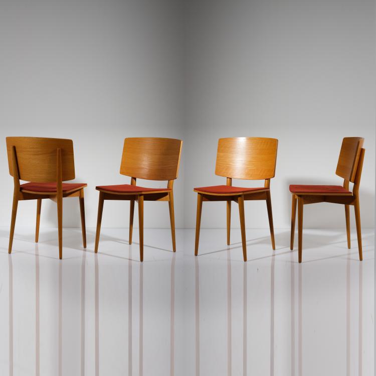 Bild 7 zu Objekt, Vier St&uuml;hle 'Oak' - 'S-049', 1999, Jonas Lindvall, Skandiform, Vinsl&ouml;v, 158B 567