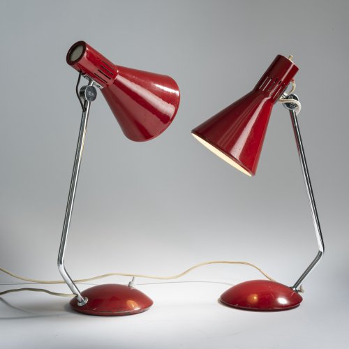 2 table lights, c. 1959