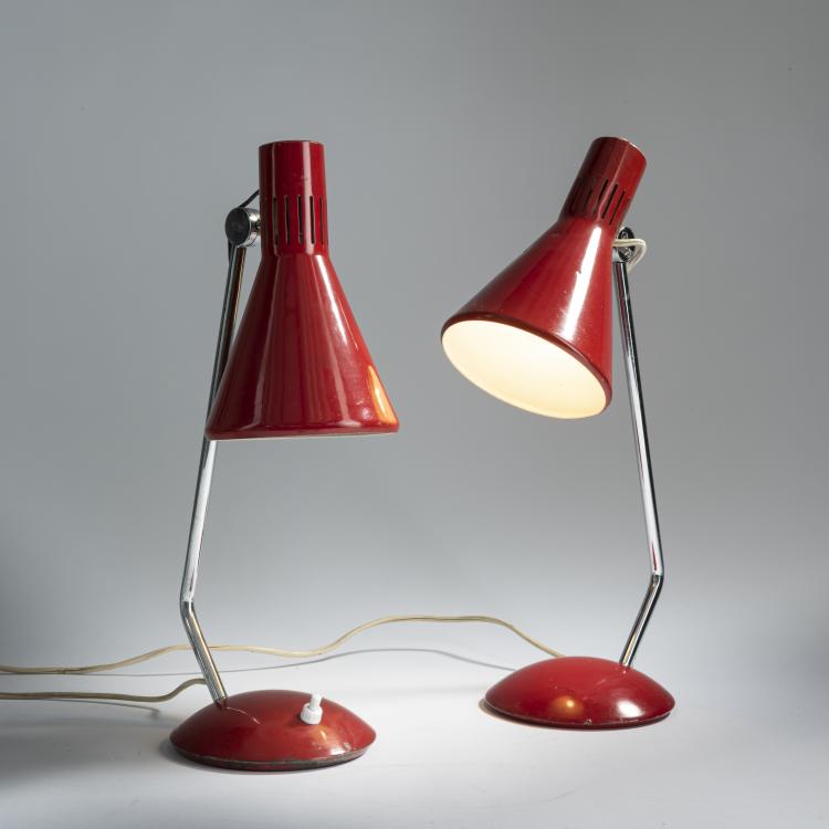 Bild 2 zu Objekt, Zwei Tischleuchten, um 1959, Stilnovo, Mailand, 158A 87