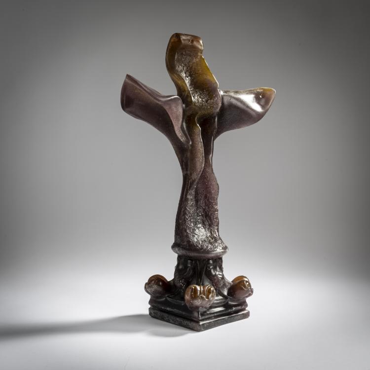 Hauptbild zu Objekt, 'Croix de Leibnitz', 1974, Salvador Dal&iacute;, Daum, Nancy, Frankreich, 160C 516